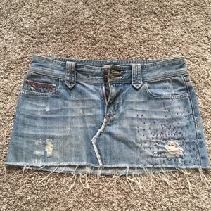 Abercrombie & Fitch denim skirt